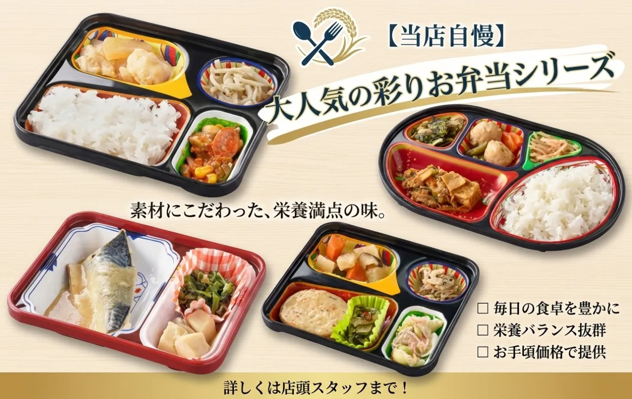 【橿原市の皆さまへ】日替わり弁当「元気旬彩」で健康な毎日を！手厚い個別対応が評判の宅食サービス